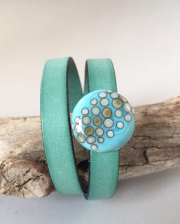 bracelet-cuir-leather-glassbead-jewellery-turquoise-diagdots