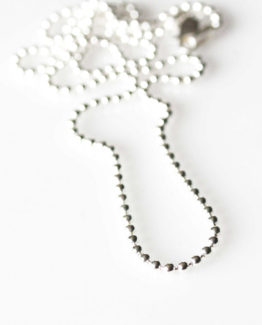 sterling silver ball chain 2mm side view-1000x1000